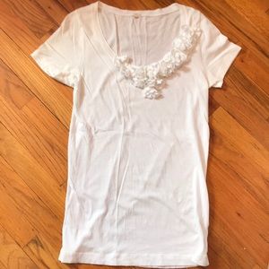 J.crew T-shirt with ruffle